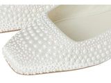 Dolce Vita Womens Reyes Pearl Ballet Flats REYES True White 9.5M