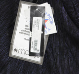 Betsy & Adam Womens Long Metallic Cape Gown A24013D Navy Blue / Royal 4