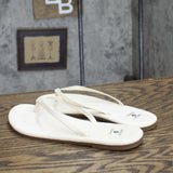Shade & Shore Womens Cali Flip Flop Sandals 89255319 Cream Off White 7M