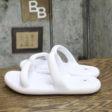 Shade & Shore Womens Ellen EVA Footbed Sandals 89887077 White 7M