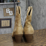Universal Thread Womens Jacey Western Ankle Boots 90511599 Tan Brown 8M