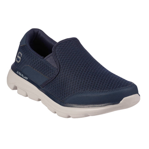 S Sport By Skechers Mens Claye Go Walk Sneakers 82269014 Navy Brown 11.5