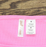 Salt + Cove Rib Scrunch Cover-Up Skirt SC251008PB Malibu Pink M