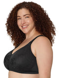 Playtex Womens 4745 18 Hour Ultimate Lift and Support Bra 4745 Black 44D
