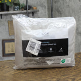 CGK Linens Luxury Comfy 4-Piece Sheet Set Light Gray Queen