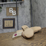 A New Day Womens Elain Floral Embroidered Mesh Slide Sandals Tan Brown 5.5M