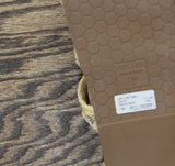 Arezzo Womens Mila Slip-On Flatform Sandals Natural Brown 7.5M