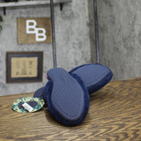 Bridgerton Izzy & Liv Womens Enchanting Floral Bee Slippers Navy Blue 6M