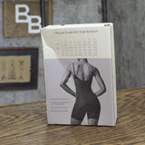 Calvin Klein Womens Shapewear Secure Sculpt Mid-Thigh Bodysuit QF8164 Black S