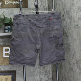Wrangler Mens Denim Work Shorts Gray 42