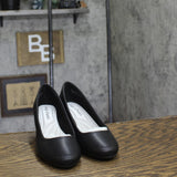 Easy Street Womens Proper Block Heel Pumps PROPER Black 6.5W