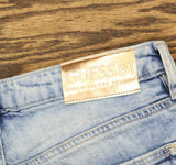 Guess 81 Womens The It Girl Distressed Skinny High Rise Jeans Light Blue 25