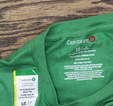 Celebrate It Short Sleeve St. Patrick's Day Graphic T-Shirt Green L