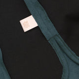 LC Lauren Conrad Womens Faux Suede Open Front Blazer Jacket Teal Blue Green M