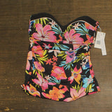 Bleu Rod Beattie Womens Bikini Bandini Tankini Swim Top Sweet Escape Black 4