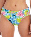 Bleu By Rod Beattie Let's Get Away Sarong Hipster Bikini Bottoms Blue Multi 6
