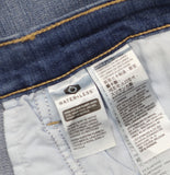 Levi's 726 High Rise Flare Womens Jeans Button Fly Take a Walk Blue 22W
