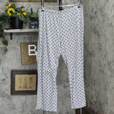 Tart Womens Plus Size Knit Pajama Pants 1670597412a549 Gray / Black Polka Dot 2X