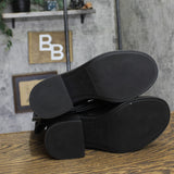 Wild Fable Womens Danika Stretch Tall Combat Boots 94463359 Black 7.5M