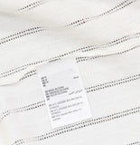INC International Concepts Womens Novelty Stitch Halter Top Washed White M