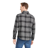 Goodfellow & Co Flannel Long Sleeve Button-Down Shirt Midnight Black S