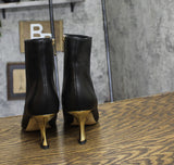 Michael Michael Kors Womens Luna Pointed Booties 40F4LUME5L Black 7M