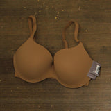 Auden Luxe Stretch Comfort Wire Demi Bra 94266752 Caramel Brown 36DD