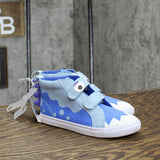 Cat & Jack Toddler Boys Luke Mid-Top Sneakers 87832608 Blue 12T