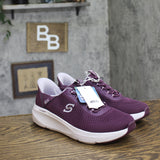 S Sport By Skechers Prancie Step-Ins Low Top Sneakers Burgundy Purple 7.5M