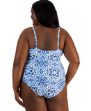 La Blanca Alboran Sea One-Piece Swimsuit LB5RN24MW Blue Multi 18W