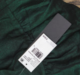 Adrianna Papell Womens Babydoll Metallic Halter Dress AD3D105594 Emerald Green 4