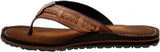 Clarks Women's Fenner Nerice Flip Flop Sandal 26125111 Honey Synthetic Brown 6M
