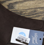 Universal Thread Ankle Bootie with Block Heel and Memory Foam Brown 7.5M