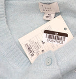 A New Day Long Sleeve Rhinestone Button Down Party Cardigan Sweater Mint Blue XS