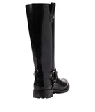 Michael Michael Kors Womens Stormy Rain Boot Harness 40F2STFB5Q Black 8M
