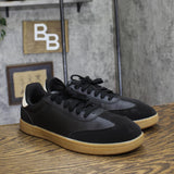Goodfellow & Co Mens Lace Up Flat Finlay Sneakers 94504654 Black 10 1/2