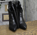 Inc International Concepts Damoni Mid-Heel Over The Knee Boots Black Smooth 7M