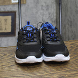 Avalanche Boys Lace Up Low Top Sneakers Black / Blue 13