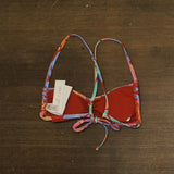 Salt + Cove Juniors Sweetheart Bralette Bikini Swim Top 807140 Multi Blue M