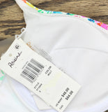 Raisins Juniors Vibras Floral-Print Underwire Bikini Top Swim White Multi S