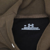 Under Armour Mens Baselayer Active Thermal Mock Neck Long Sleeve Shirt Brown L