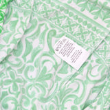 Sam and Jess Womens V-Neck Cap-Sleeve Shirt Top TA3718766W Poison Green S