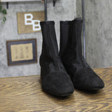 A New Day Womens Celaena Boots Mesh Block Heel 94568461 Black 9.5M