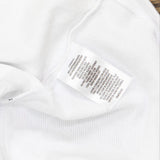 Calvin Klein Jeans Womens French Terry Logo Crop Top 1386876 White M