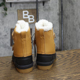 Cat & Jack Toddler Boys Denver Winter Boots 88236548 Cognac Brown 11T