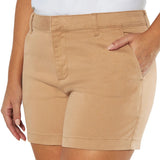 Banana Republic Womens Ladies Khaki Chino Shorts 1687118 Brown 12
