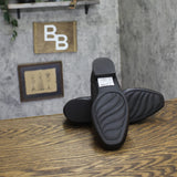 Clarks Juliet Mia Leather Loafer Flat 26186950 Black 5.5M