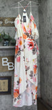 City Chic Womens Trendy Plus Size Bashful Maxi Dress Bashful Bloom Pink 16W
