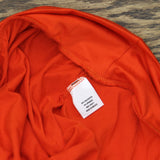 24Seven Comfort Apparel Round Neck Knit Boxy Blouse Shirt Top Burnt Orange XL