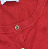 Charter Club Button Front Knit Cardigan 100117810MS Red Barn XL